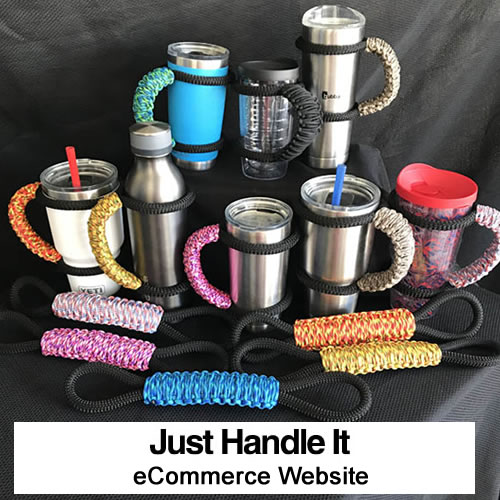 Paracord Cup Handles and more, Just Handle it